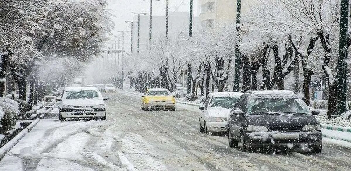 بارش برف و باران در اکثر مناطق کشور